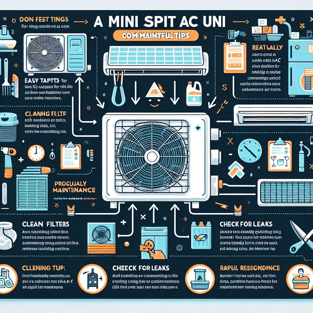 Quick and Easy Maintenance ‌Tips for Your Mini Split⁤ AC