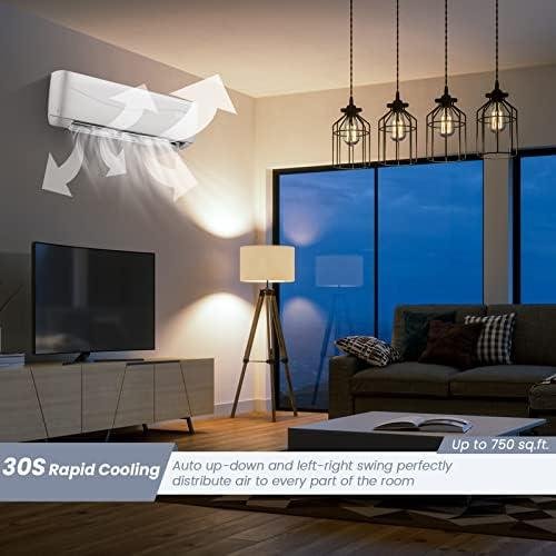 Stay Cool & Cozy‌ All Year with COSTWAY 12000BTU Mini Split⁣ Air Conditioner &‌ Heater!