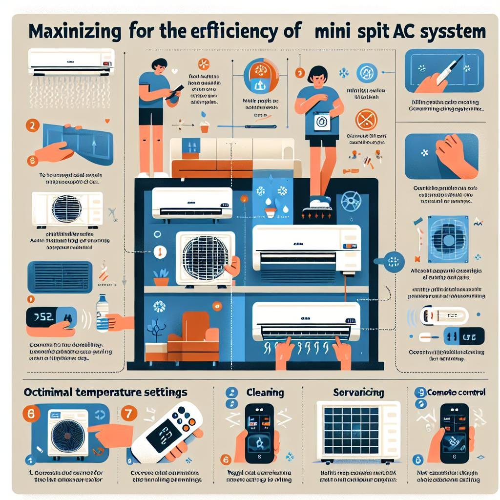 Tips for Maximizing ​the ​Efficiency⁢ of Your Mini Split AC⁤ System