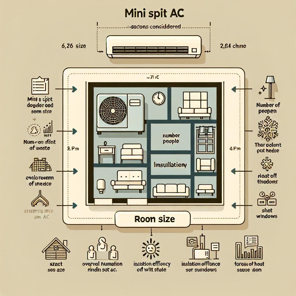 Heading 2: Factors to Consider⁢ When Sizing Your ⁤Mini Split⁣ AC System