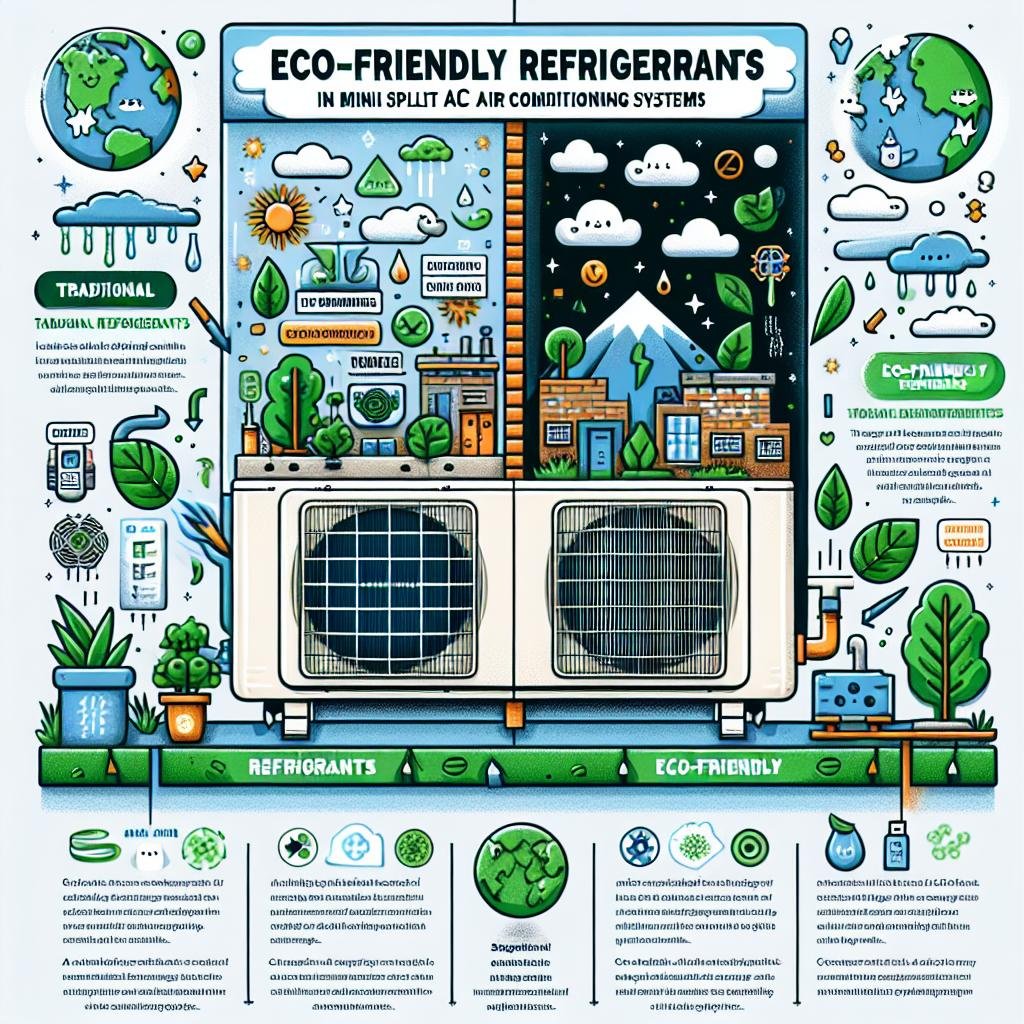 Exploring the Benefits of Eco-Friendly‌ Refrigerants in Mini Split AC Systems