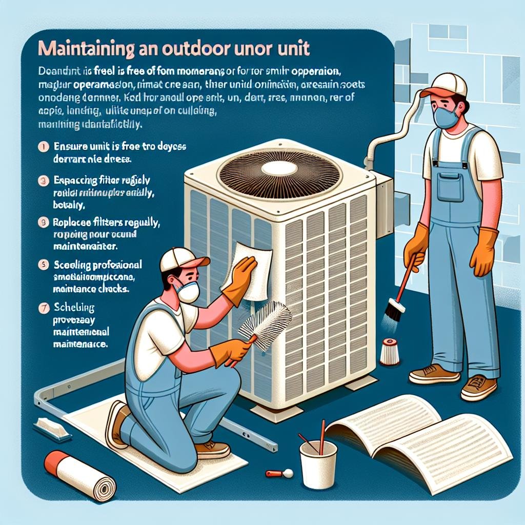 Maintenance Tips: Keeping Your Outdoor Unit ⁤Running Smoothly