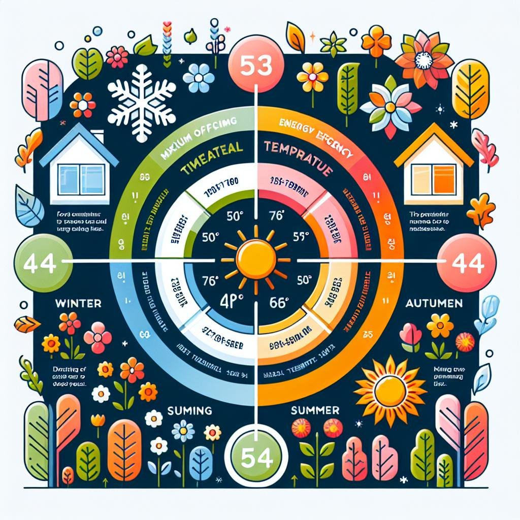 Optimal Thermostat Settings for Year-Round Efficiency