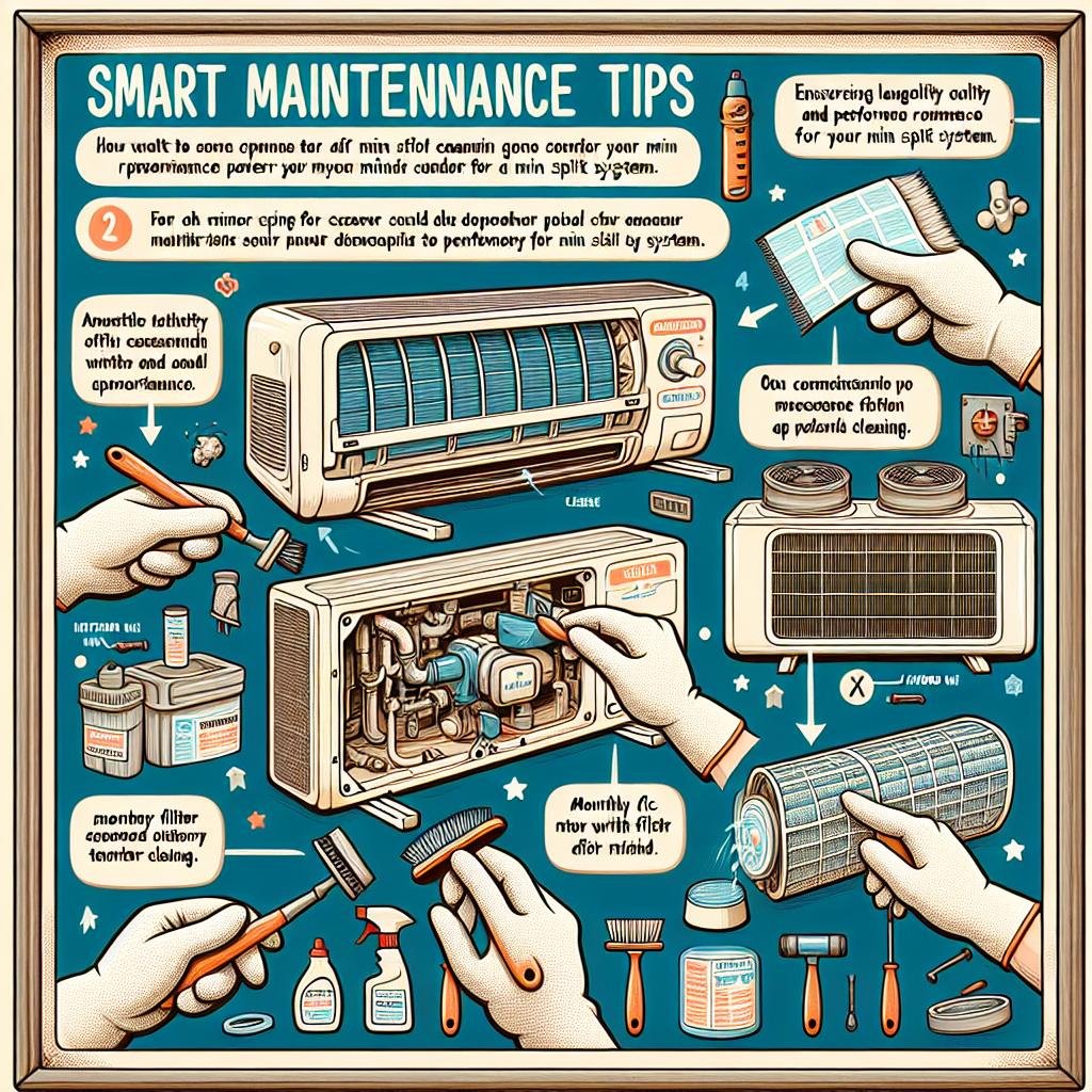 Smart Maintenance Tips: Ensuring Longevity​ and Performance​ of Your Mini Split System