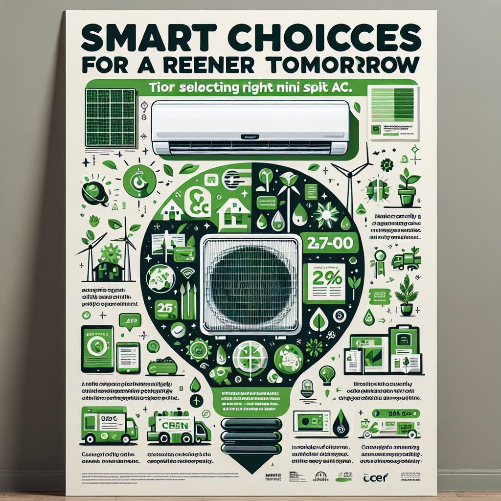 Smart Choices for a Greener Tomorrow: ‍Tips ‌for⁢ Selecting the Right Mini Split AC