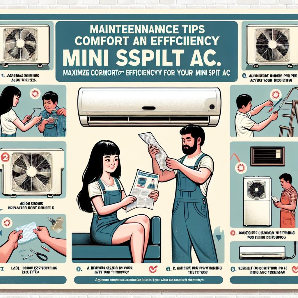 Maximizing Comfort and Efficiency: Maintenance Tips for Your Mini Split AC