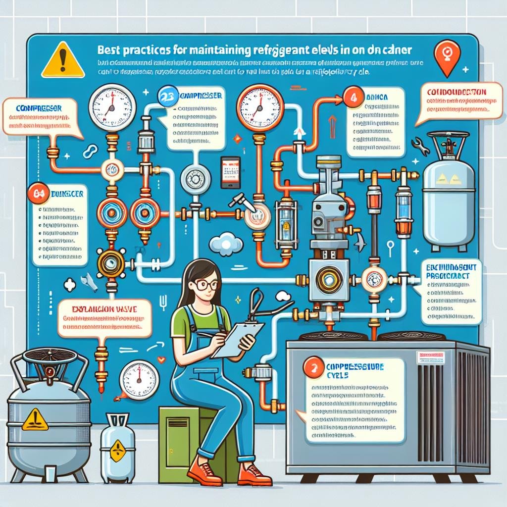 Best Practices for Maintaining Refrigerant Levels to Optimize⁢ Performance