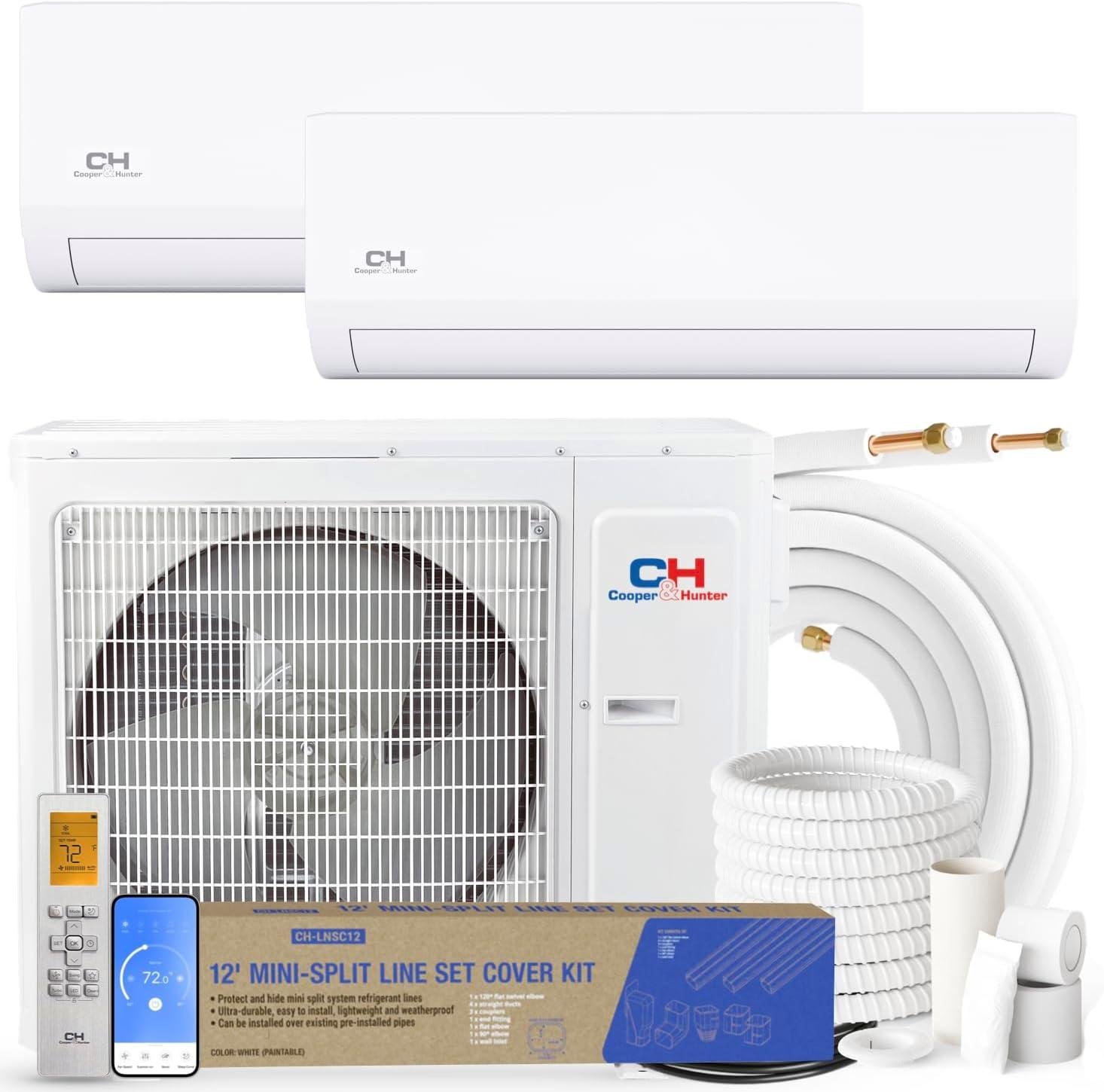 Our Review of Cooper & Hunter 18K BTU Dual Zone Mini Split