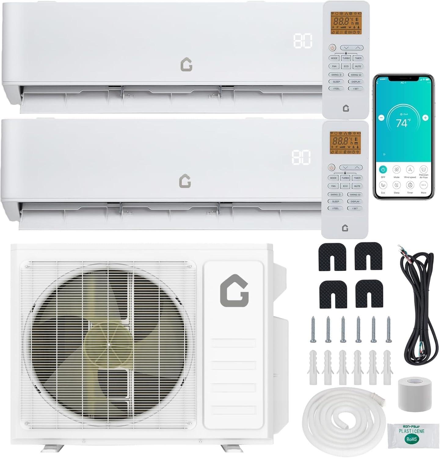 Our Review: 20000 BTU Dual-Zone Mini Split AC