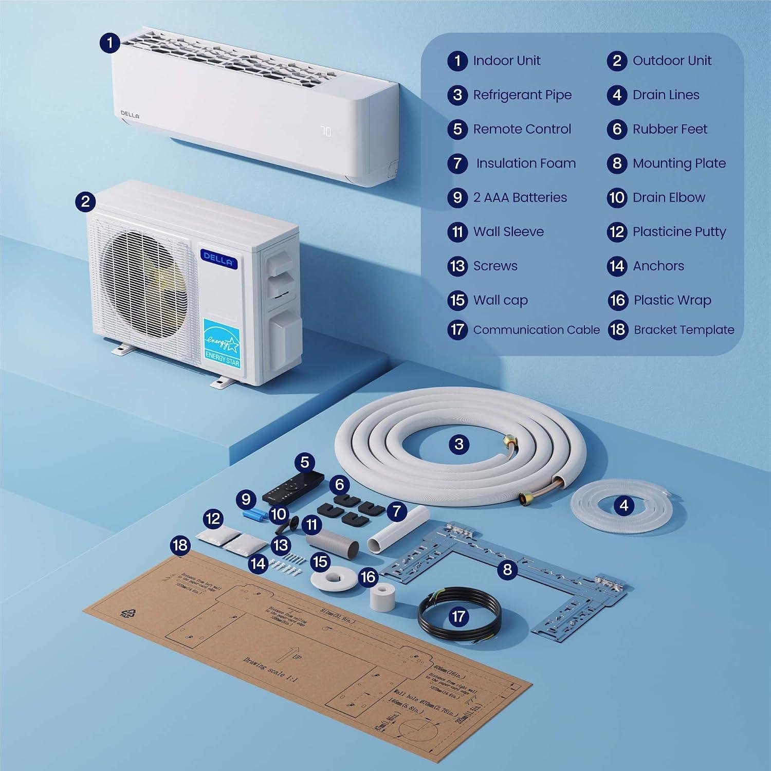 Our Take on DELLA's 24000 BTU Smart Mini Split