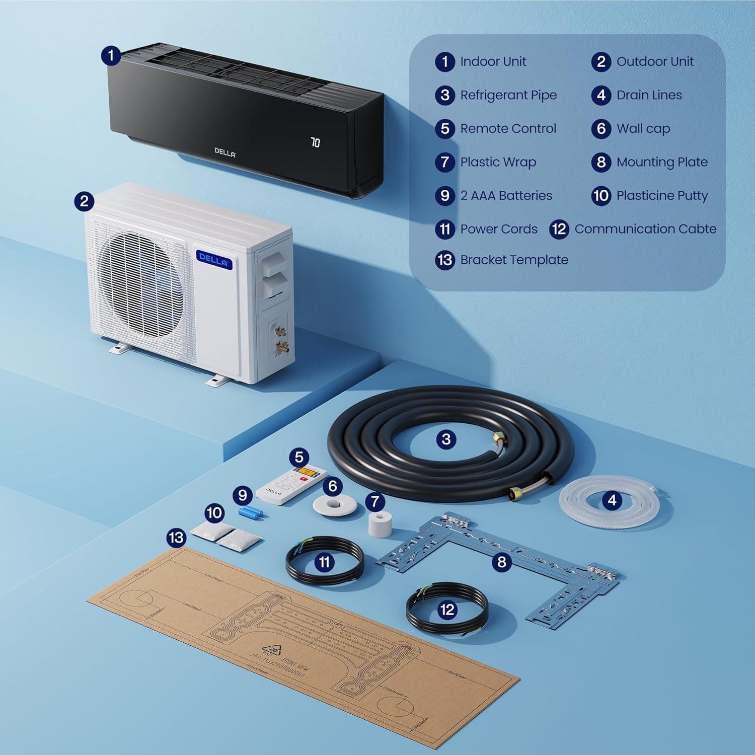 Our Take on the DELLA Umbra 18000 BTU Mini Split