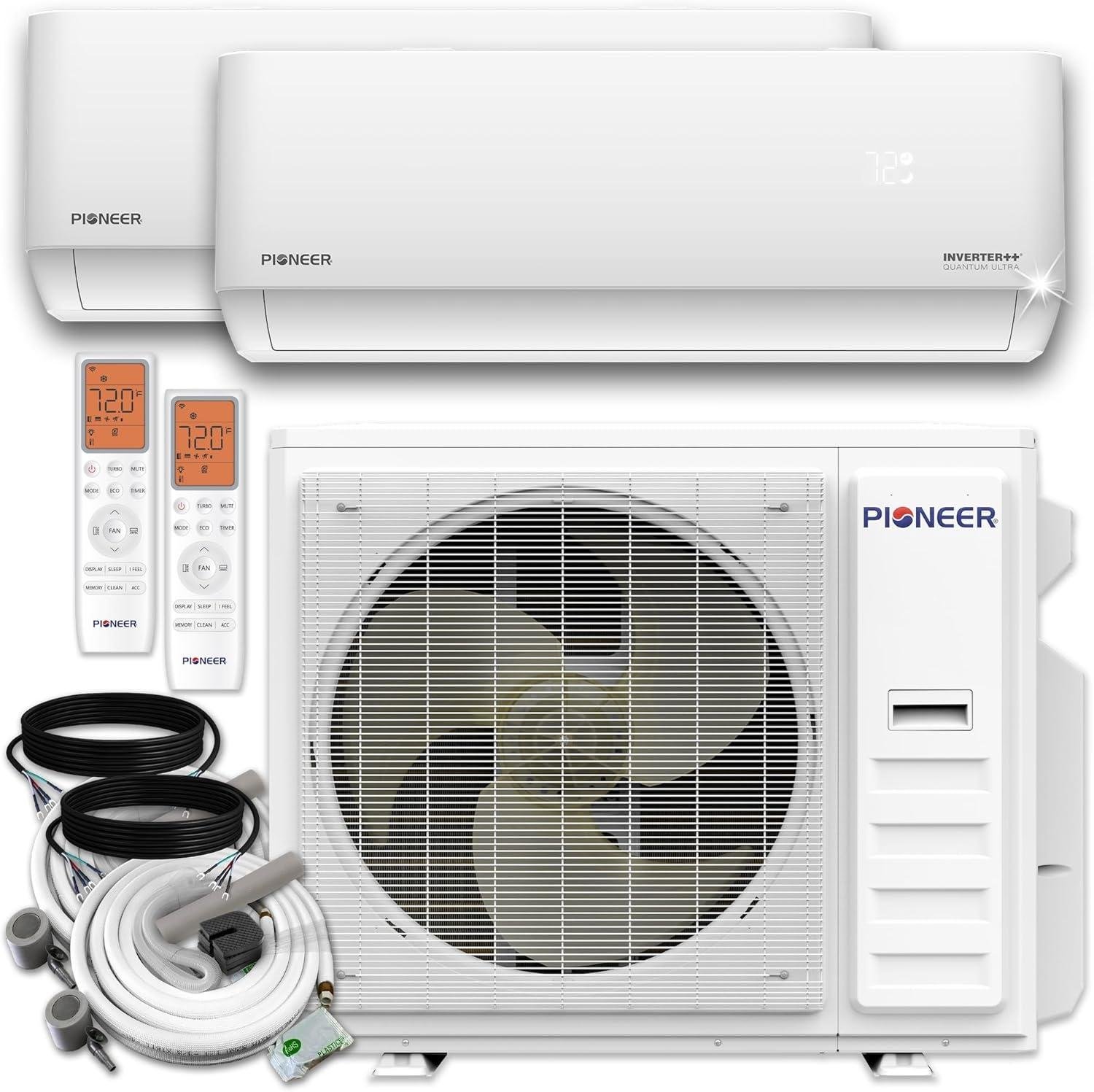 Our Review of Pioneer's 18000 BTU Dual Zone Heat Pump