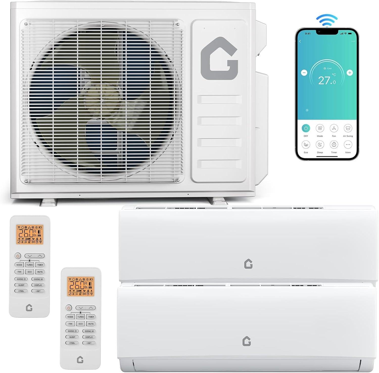Our Review of a 20K BTU Dual Zone Mini Split AC