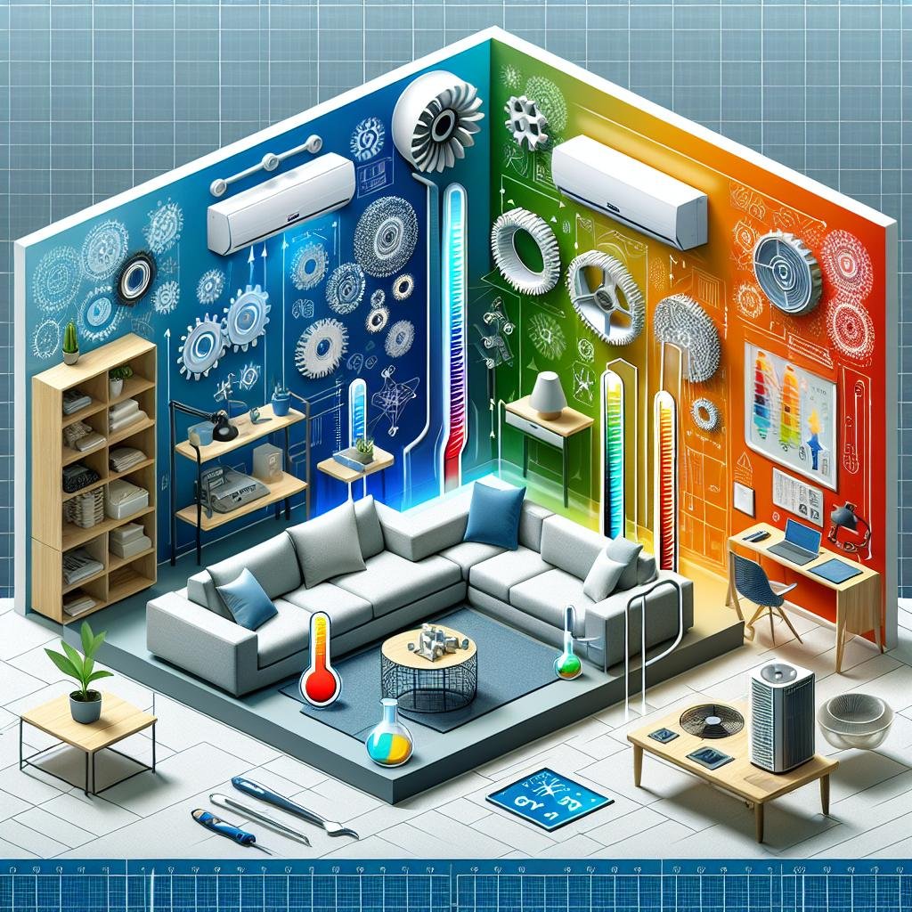Most efficient ways to troubleshoot and address temperature discrepancies in different areas of your space with a Multi-Zone Mini Split AC system