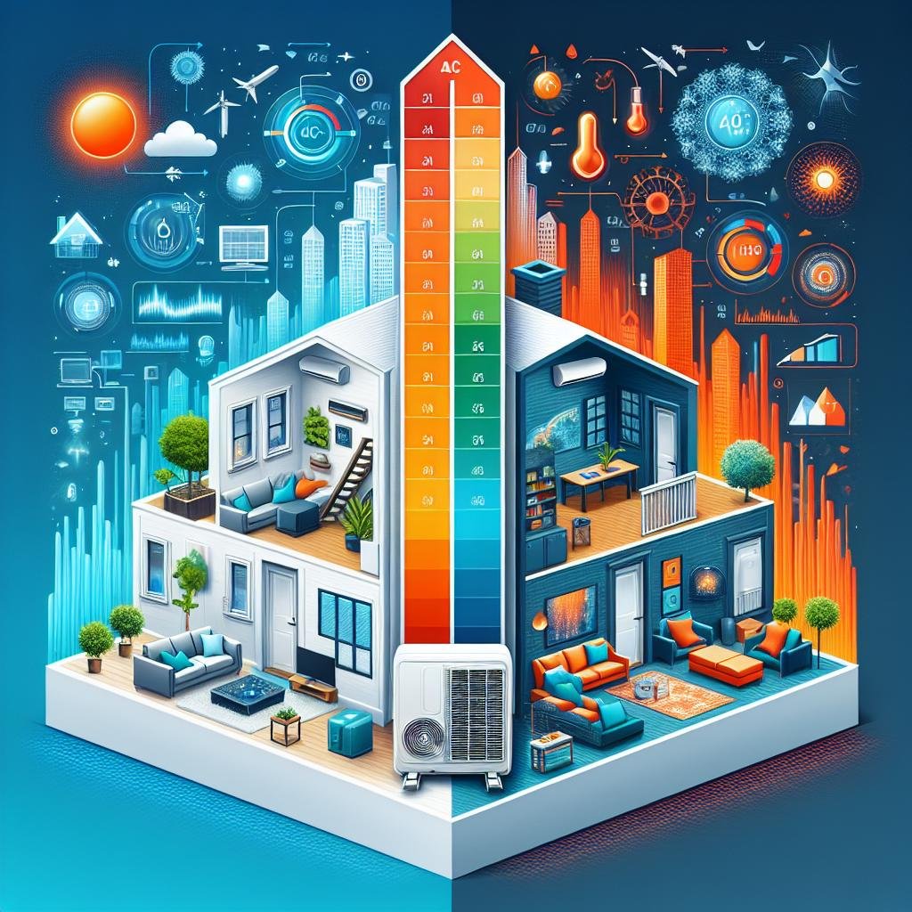 Comparing the Efficiency of Mini Split AC Systems to Conventional Central Air Conditioning Systems