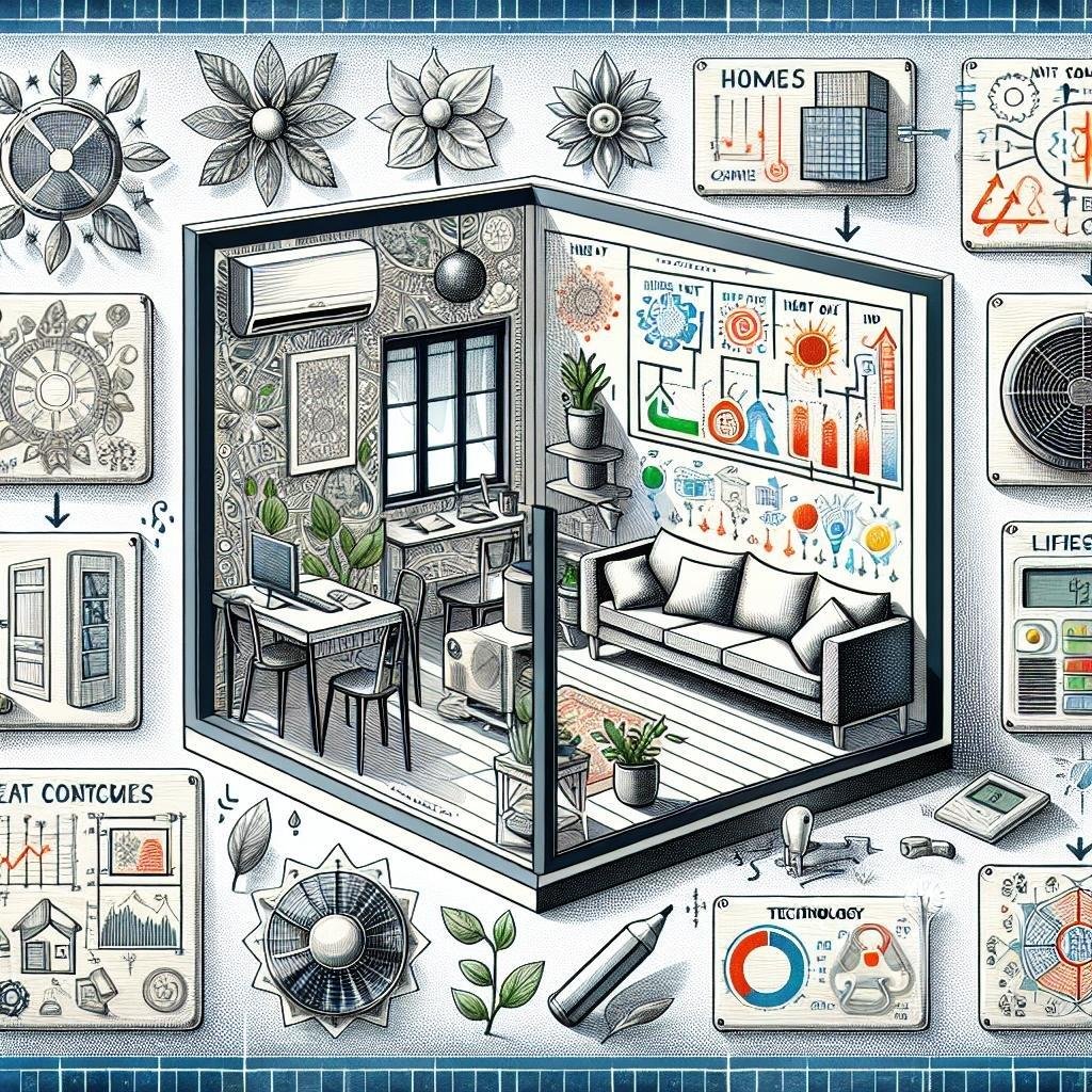 How to assess and address potential sources of heat gain and heat loss in your space to optimize the efficiency of your Mini Split AC system