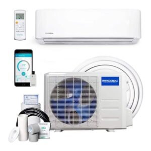 MRCOOL 12,000-BTU 115V Ductless Mini Split Air Conditioner & Heat Pump, AC/Heating System